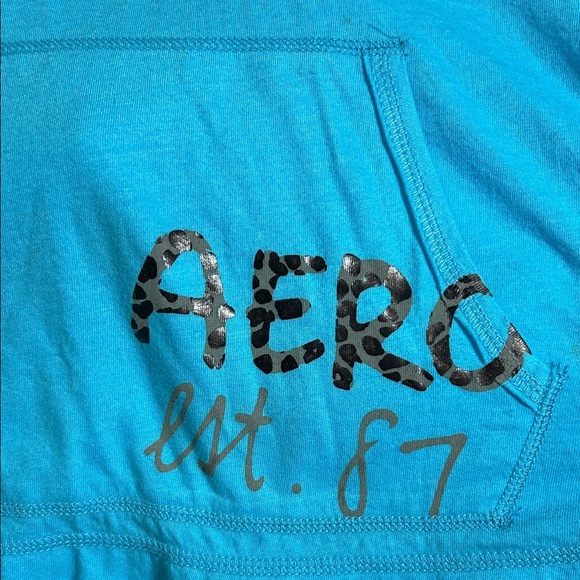 Aero Blue Hoodie Size Small - Picture 4 of 8